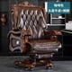 thumbnail image 5 of Dermis Boss Luxury Office Chairs Commerce Solid Wood Massage Swivel Office Chairs Household Chaises De Bureau Furniture WZ My Lux Decor Round, 5 of 14