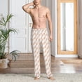 thumbnail image 5 of Goofa Hand Drawn Snake Printed Soft Pajama Pants for Men, Wide Leg Comfy Casual Lounge Yoga Pants-X-Large, 5 of 9