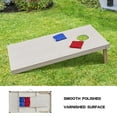 thumbnail image 3 of Cornhole Boards Set With Travel Carrying Bag, 4 x 2'' Portable Wooden Cornhole Game With 2 Wooden Cornhole Boards And 8 Bean Bags For Lawn, Backyard, Beach, Travel Outdoor Game, 3 of 9