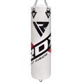 thumbnail image 5 of RDX Punching Bag for Boxing Training, 4ft 5ft Unfilled Heavy Bag Anti Swing Set With Punching Gloves and Hanging Chain, 3pc for Grappling, Kickboxing, MMA, Muay Thai, Karate, BJJ and Taekwondo, 5 of 8