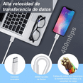thumbnail image 5 of Cargador Rápido Tipo C De 25w Para Samsung Galaxy Con Cable blanco, 5 of 5