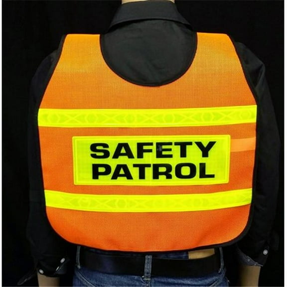 Ameri-Viz Childs Reflective Safety Vest & Safety Patrol Imprint