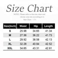 thumbnail image 3 of 27" Inseam Wide Leg Cuffed Denim Jeans for Women High Waisted Baggy Straight Leg Trendy Stretchy Boyfriend Fit Casual Pants with Pockets Dark Blue L, 3 of 6
