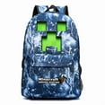 thumbnail image 5 of Minecraft Backpack for Students My World Creeper Large Capacity Backpack Enderman Double Shoulder Bag, 5 of 11