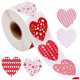 thumbnail image 5 of Etiqueta de sellado Etiqueta de embalaje en forma de corazón Decoración impermeable Etiqueta de sellado hecha a mano de bricolaje tholdsy HA003586-00, 5 of 6