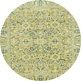 thumbnail image 1 of Ahgly Company Indoor Round Abstract Copper Green Oriental Area Rugs, 4' Round, 1 of 6