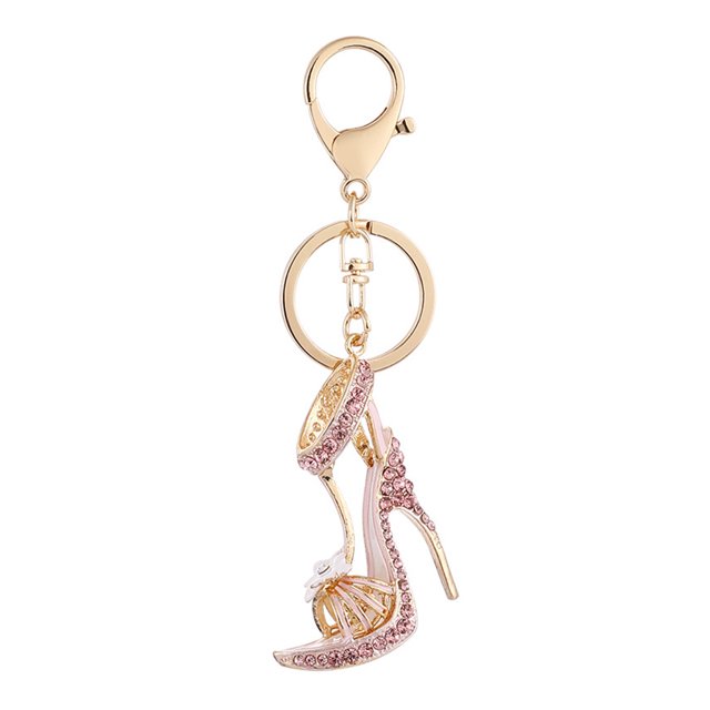 MasteelfCA High Heel Keychain Pendant Decorative Shoe Keychain High Heel Shoe Pendant