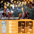 thumbnail image 2 of 20M ST38 Led String Lights Outdoor Connectable Plastic 48 Sockets IP65 Waterproof LED Bulb String Lights Outdoor Christmas Decor, 2 of 7