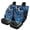 Blue Butterflies Crescent Moon, variant on FUIALDOLG Car Seat Covers Auto Accessories Polyester, Compatible with Vans Seats SUV Seats, for Truck Cars, Butterfly Rose Pattern