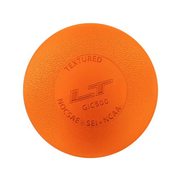 Pelota de lacrosse PEARL LT naranja neón, paquete de 10