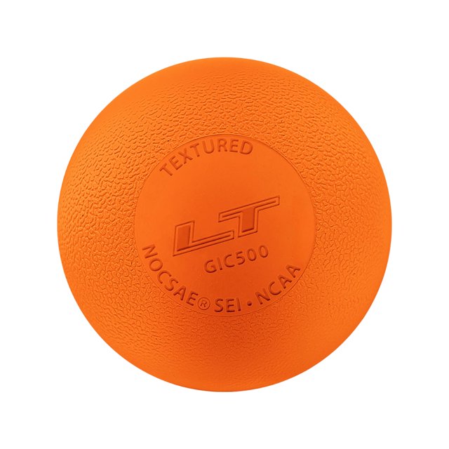 Pelota de lacrosse PEARL LT naranja neón, paquete de 10