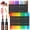 30 colors bullet&brush tips, variant on SUNEE 18 Colors Acrylic Paint Markers, Dual Tip with Bullet and Brush Tip Paint Pens with Automatic Ink Control System, Coloring Markers for Rock, Wood, Canvas, Glass DIY Crafts Art Supplies Kit