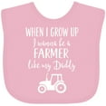 thumbnail image 3 of Inktastic Farmer Like Daddy Childs Boys or Girls Baby Bib, 3 of 4