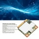 thumbnail image 3 of Mini Tarjeta De Red PCIe, Adaptador De Tarjeta De Red Inalámbrica Transmisión De Alta Velocidad Fácil Instalación 300Mbps 4.0 Para Computadora, 3 of 7