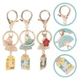 thumbnail image 2 of 3 llaveros japoneses de flor de cerezo, bonitos colgantes de flores para bolsos, mochilas y monederos, llaveros decorativos., 2 of 7