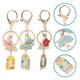 thumbnail image 2 of GOOHOCHY 3 llaveros de estilo japonés tradicional con diseño de flor de cerezo, para mochilas, bolsos y monederos, llavero decorativo., 2 of 7