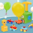thumbnail image 4 of NEW Rocket Balloon Launch Tower Toy Puzzle Fun Education Inertia Air Power Balloon Car Science Experimen Toys for Children Gift, 4 of 6