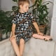 thumbnail image 4 of Balery Colorful Screws Conjunto de Pijama Infantil de Manga Corta con Estampado – Ropa de Dormir de Algodón Suave-4X-Large, 4 of 6