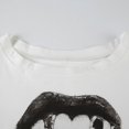 thumbnail image 6 of Lkhaha Womemn's Tee Shirt Casual StreetFashionable Loose Short Sleeve Lip Print A Fashion Clothing White L, 6 of 9