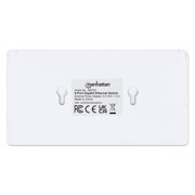 Manhattan 8-Port Gigabit Ethernet Switch with Power-Saving Energy Efficient Ethernet Technology - White