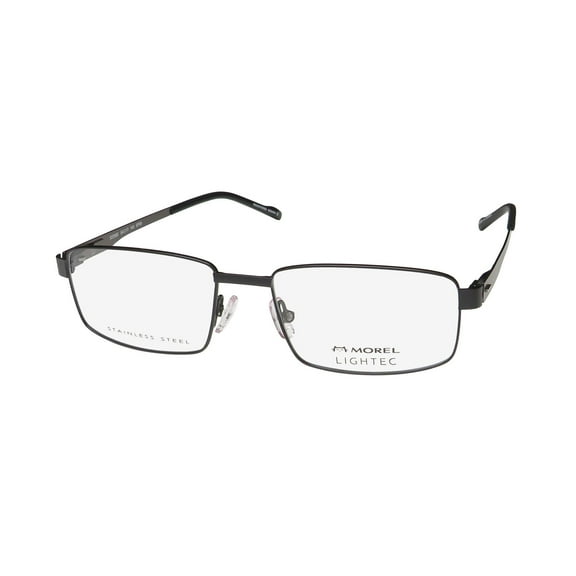 LIGHTEC 30298S EYEGLASS FRAME/EYEWEAR STAINLESS STEEL RECTANGULAR SHAPE DESIGNER