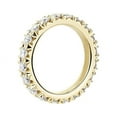 thumbnail image 2 of 1.00 Ct Brilliant Round Shape Genuine Diamond Beautiful Wedding Eternity Band for her Solid 18K Yellow Gold Size 7, 2 of 7