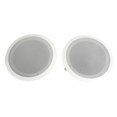 thumbnail image 2 of Pyle PDIC81RD PDIC Series 8 Inch Round Flush Mount Ceiling Home Speakers 4 Pair with Directable 1/2 Polymer Dome Tweeter (250 Watt Max Each), 2 of 6