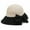 H1-black, variant on Women's Sun Protection Breathable Wide Brim Bowknot Sun Hat Bucket hat