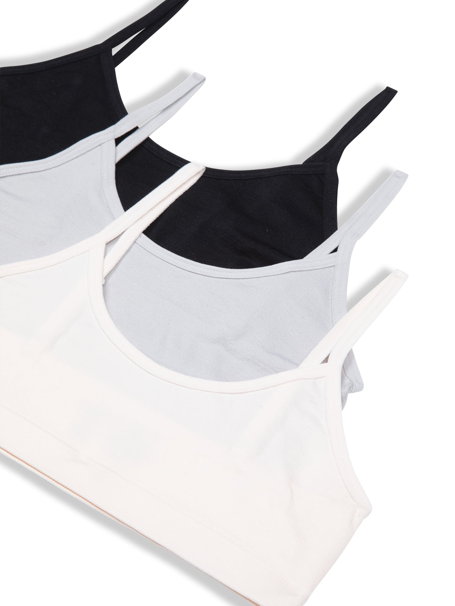 Maidenform Sweet Nothings Girls Pull-Over Scoop Neck Seamless Bra, 3-Pack, Sizes (S-XXL)