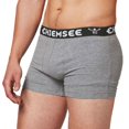 thumbnail image 4 of CHIEMSEE Calzoncillos para Hombre, Paquete de 3 - Calzoncillos, Cintura con Logotipo, Color sólido Gris M (Medium), 4 of 6