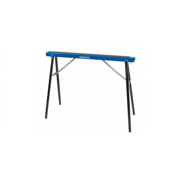 Mastercraft Portable Steel Sawhorse Supports up to 300Lbs