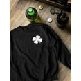 thumbnail image 5 of Tstars Mens Gifts for Irish St Patricks Irish Shamrock Pocket Size Clover St Patricks Day Cute Shirts Gift for Him Irish Shirt Pride Proud Irish Sweatshirt, 5 of 6