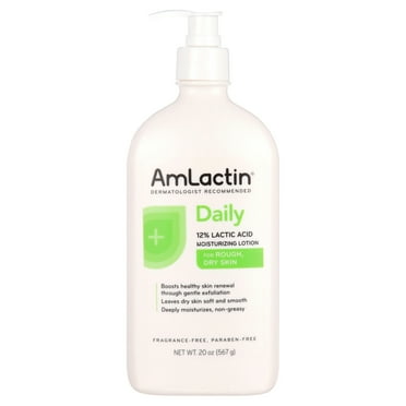 AmLactin Moisturizing Body Lotion - 20 oz Ultimate Hydration Solution for Dry Skin
