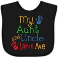 thumbnail image 3 of Inktastic My Aunt and Uncle Love Me Boys or Girls Baby Bib, 3 of 4