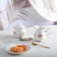 thumbnail image 3 of Ceramic Sugar and Creamer Set, Coffee Serving Set, Cream Pitcher, Sugar Bowl, 3 of 8