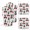 chudan-1OLKJ, variant on Christmas Train Cedar Tree Insulated Gloves And Pot Mats (four Piece Set)
