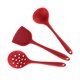 thumbnail image 5 of unbranded 3Ud De Utensilios Para Cocina En Silicona Roja Con Ergonómico Y Antiadherente, 5 of 8