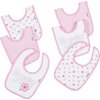 Gerber - Terry Cloth Bibs 6-pack, Pink