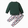 thumbnail image 3 of HCNTES Baby Boy Winter Clothes Toddler Baby Boy Winter Spring Clothes Little Boy Outfit Letter Long Sleeve Sweatshirts and Jogger Pants Set, 3 of 9