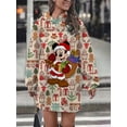 thumbnail image 4 of Nuevo vestido con capucha para mujer, estilo casual callejero minimalista, vestido de cumpleaños a la moda, top con capucha, ropa deportiva 3d para mujer, 4 of 5