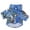 Blue, variant on Pet Summer T-Shirts, Ongmies Hawaiian Dog Summer Shirt for Small to Medium Dogs, Breathable Cool Pet Costume, Beach Seaside Puppy T-Shirt Party Outfit