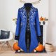 thumbnail image 1 of Disfraz Premium Abrigo retro para hombre, abrigo de cola de golondrina renacentista, disfraz de Halloween (azul M) Kuymtek Azul T M para Hombre, 1 of 7