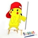 thumbnail image 1 of Cuadros Decorativos Pintura al óleo de animales amarillos de dibujos animados por números imagen sin marco (XING8040888) Wdftyju embutido en tela, 1 of 9