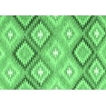 thumbnail image 1 of Ahgly Company Indoor Rectangle Southwestern Emerald Green Country Area Rugs, 7' x 9', 1 of 4