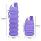 thumbnail image 4 of DQrwqpou Botella Deportiva Silicona A Prueba Fugas 500 Ml Accesorios para Exteriores Plegables (púrpura), 4 of 9