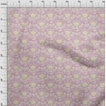 thumbnail image 3 of oneOone Cotton Silk Dusty Pink Fabric Floral Mandala Quilting Supplies Print Sewing Fabric By The Yard 42 Inch Wide, 3 of 4