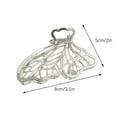 thumbnail image 3 of PPgejGEK Large Metal Hair Claw Clip Non-Slip Hollow Design for Women Ladies Thick Hair Styling, 3 of 7