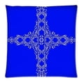 thumbnail image 1 of BSDHOME Abstract Cross Art Picture Zippered Throw Pillow Cover Cushion Case 20x20 inches Two Sides Printing, 1 of 1