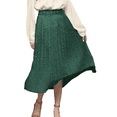 thumbnail image 3 of Fantaslook Midi Pleated Skirts for Women Polka Dot Swing High Waist Maxi Skirt with Pockets Dresses, 3 of 6