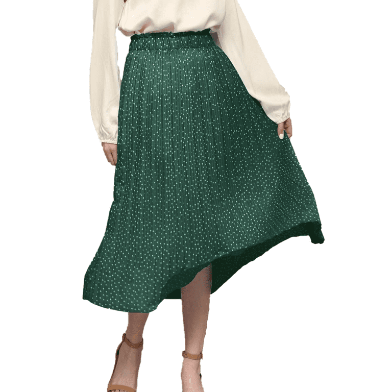 スカート Random Pleated Maxi Skirt Random Pleated Maxi Skirt